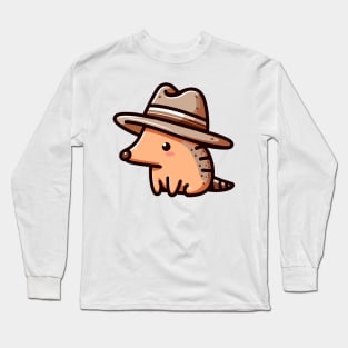 Aardvark with Hat Long Sleeve T-Shirt